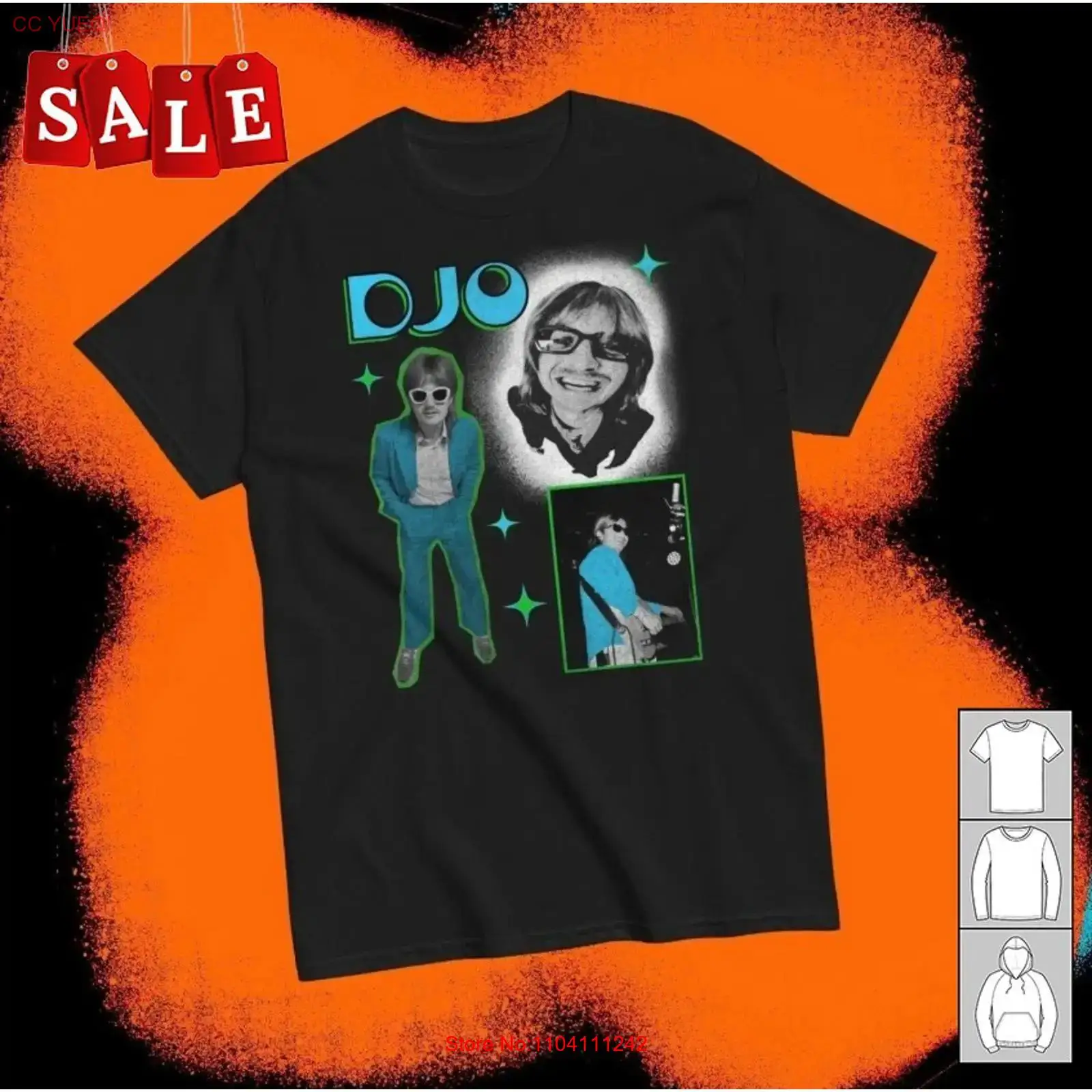 Vintage Fashion News - เสื้อยืด New Djo For Fans S