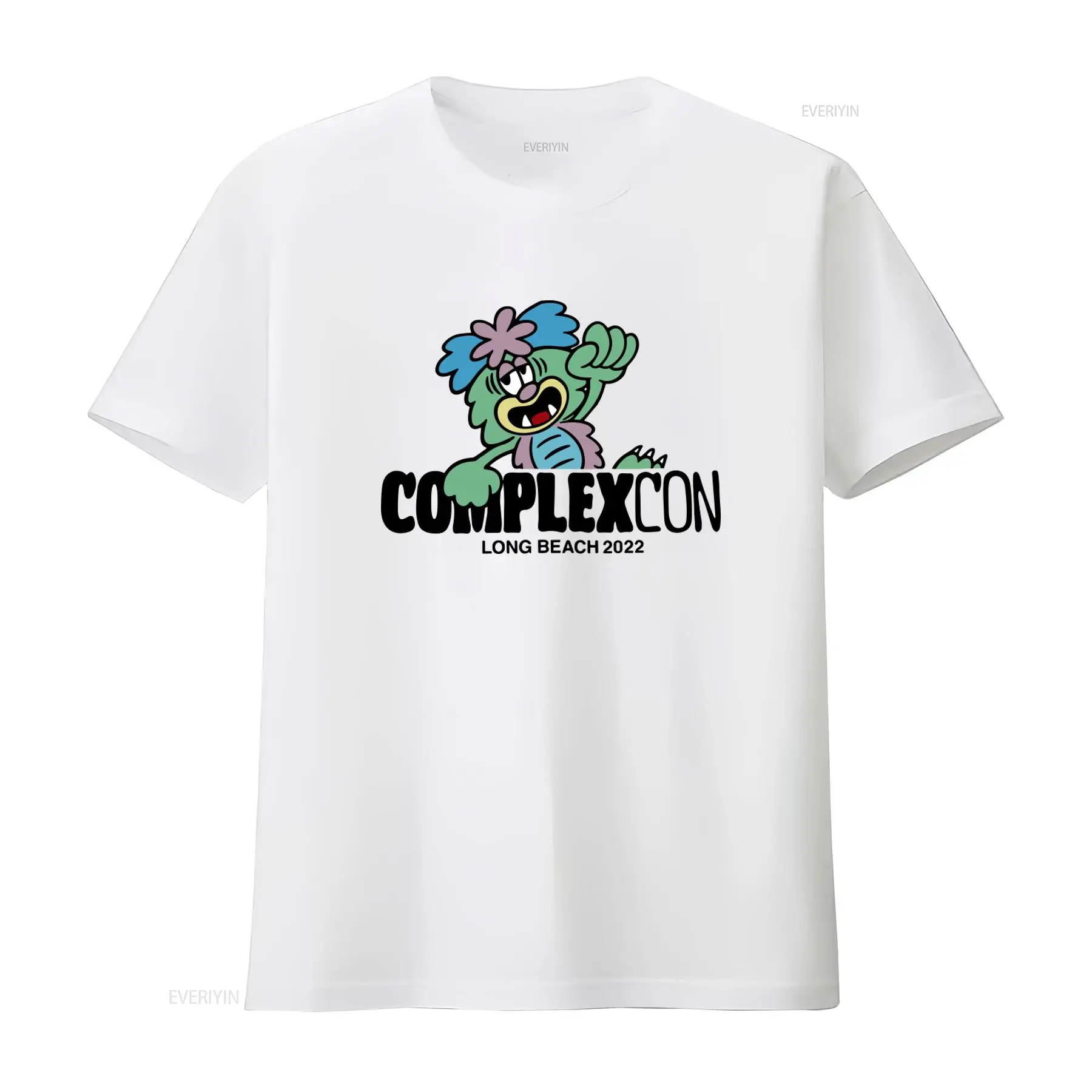Vintage Fashion News - คอมเพล็กซ์คอน x เวอร์ดี้ 2022 ลองบีชเสื้อยืดผู้ชายไซส์ S