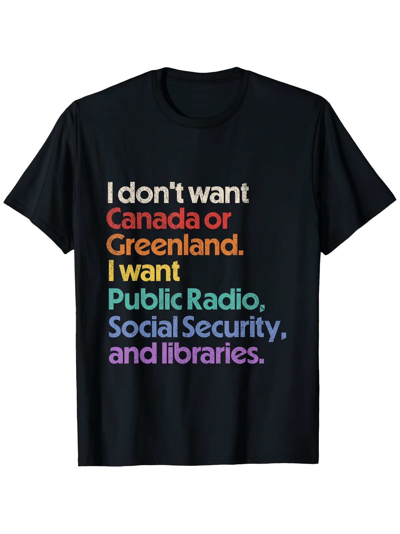 Vintage Fashion Library - เสื้อยืดผู้ชายลาย Library of Public Broadcasting Service,