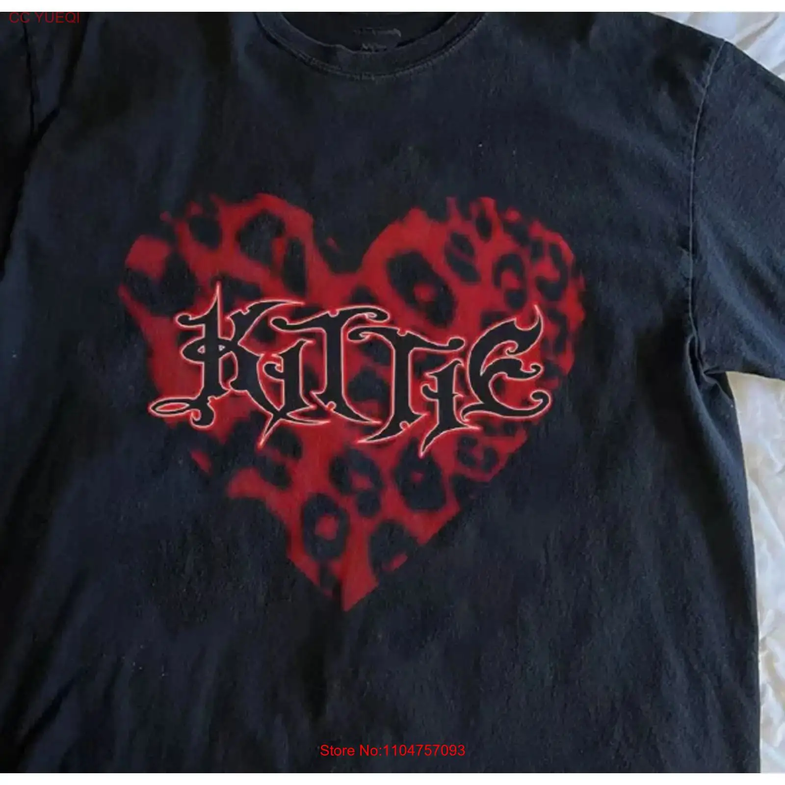 Vintage Fashion News - เสื้อยืดวง KITTIE ลายหัวใจใหม่ สำหรับแฟนคลับ ไซส์ S