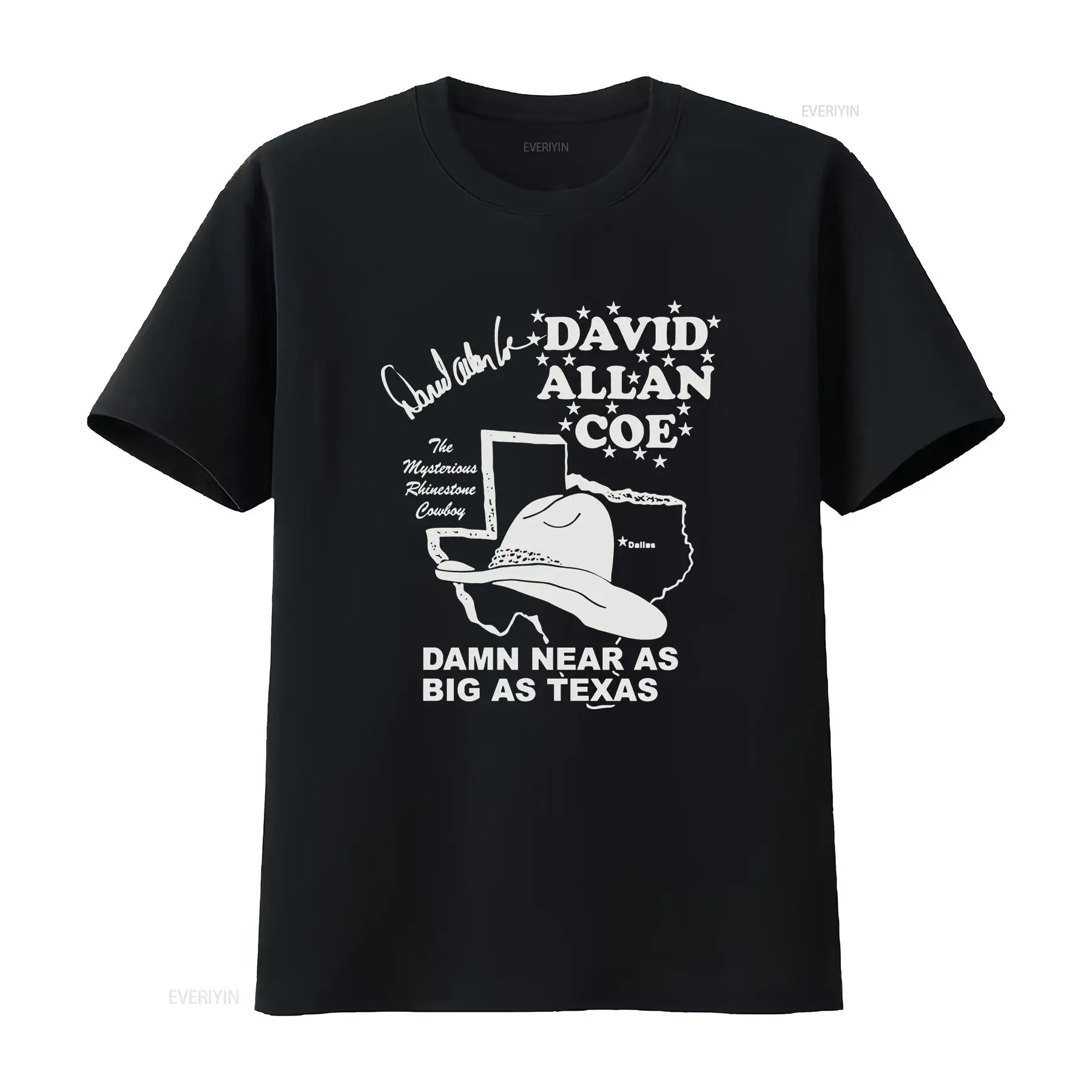 Vintage Fashion News - เสื้อยืด New Rare David Allan Coe