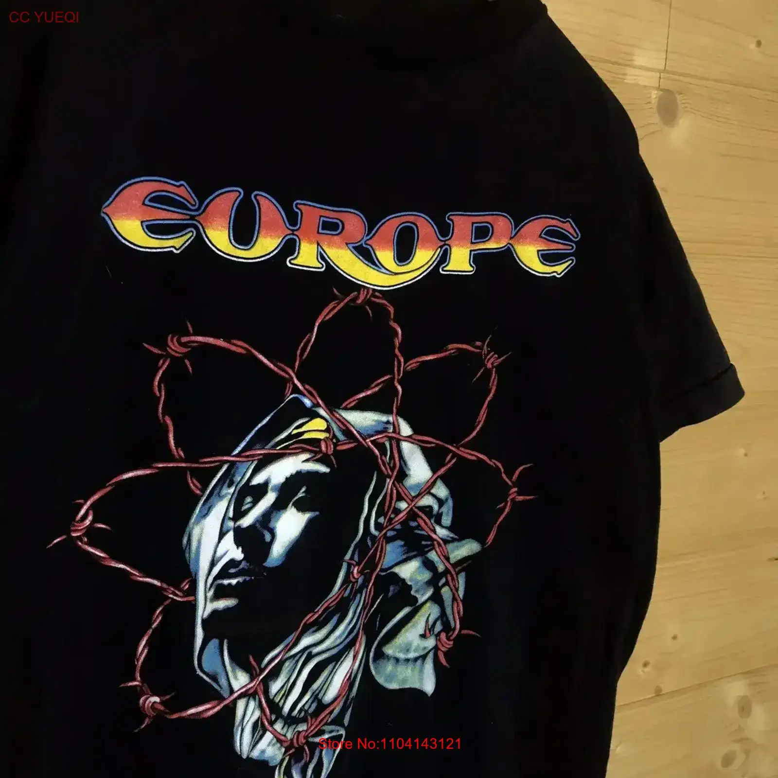 Vintage Fashion News - เสื้อยืดวง New Europe Band Prisoners in