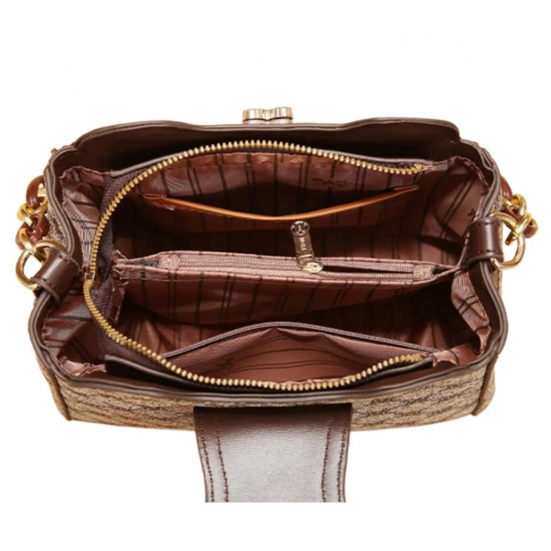 กระเป๋าสะพายไหล่พิมพ์ลายตัวอัก - Vintage Women Fashion บทวิจารณ์และราคา