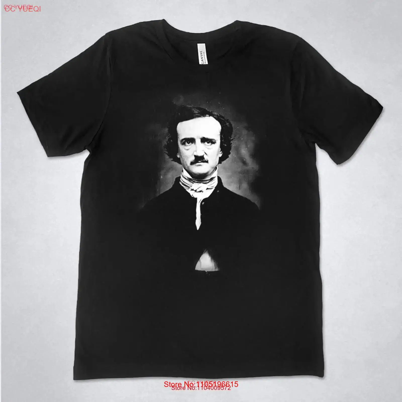 เอ็ดการ์ อัลลัน โป เสื้อยืดลาย - Vintage Fashion Jersey บทวิจารณ์และราคา