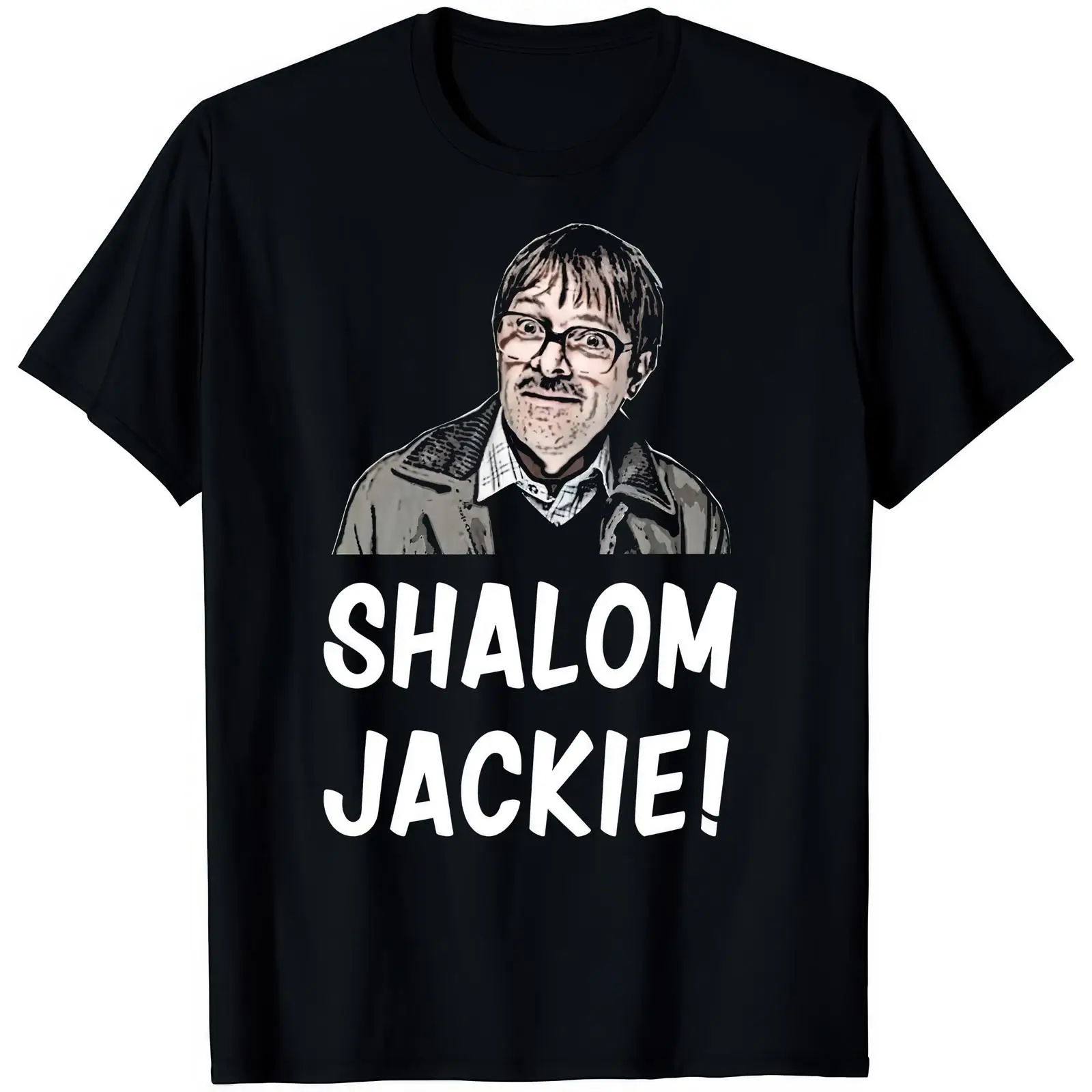 เสื้อยืด Shalom Jackie ลายคำพู - Vintage Fashion Uk บทวิจารณ์และราคา