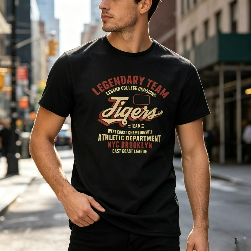 เสื้อยืดสตรีทแวร์ผู้ชาย LEGEND - Vintage Fashion Nyc บทวิจารณ์และราคา