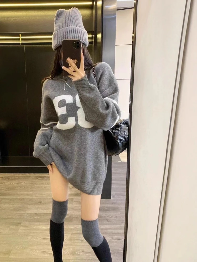 เสื้อสเวตเตอร์ถักสไตล์วินเทจ Y - Vintage Women Fashion บทวิจารณ์และราคา