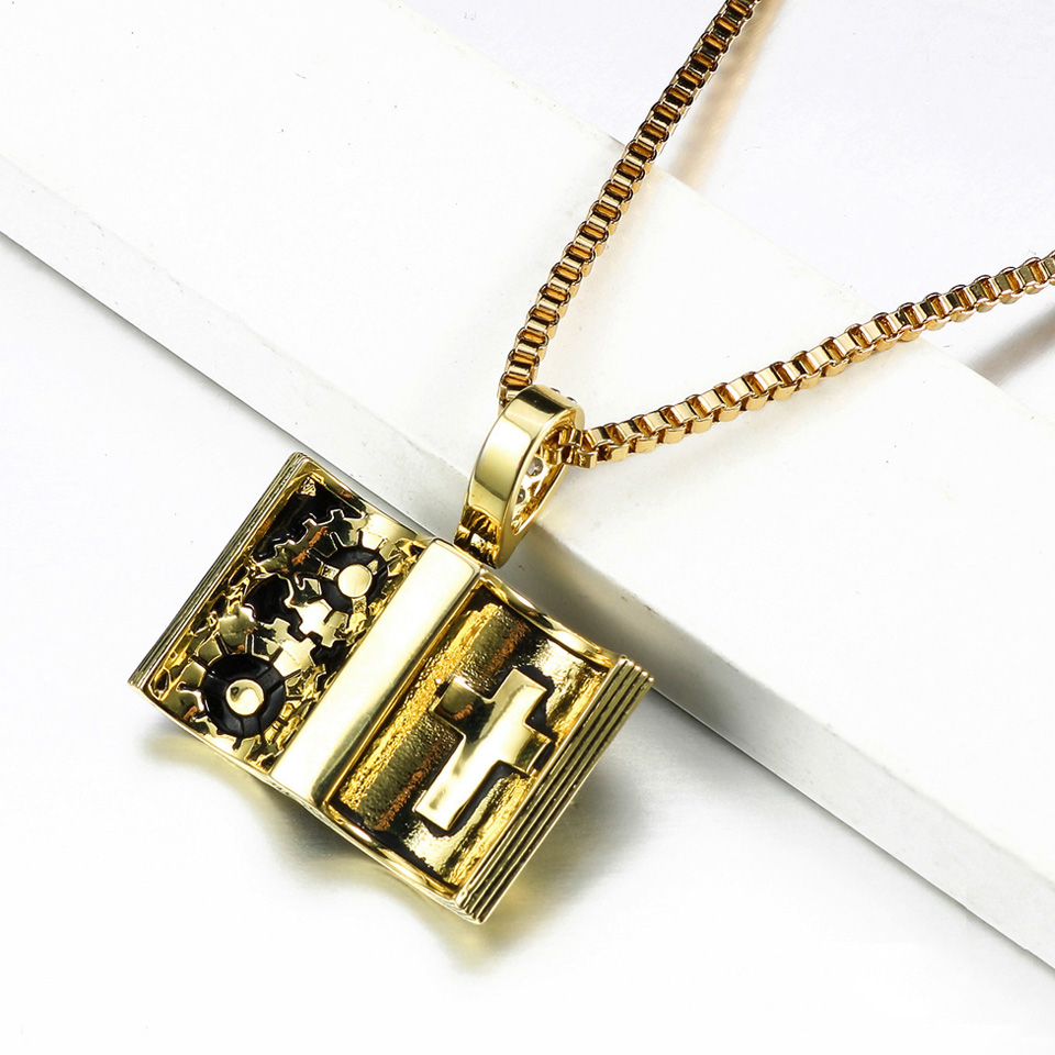 VANAXIN สร้อยคอจี้รูปหนังสือสไ - Vintage Fashion Library บทวิจารณ์และราคา