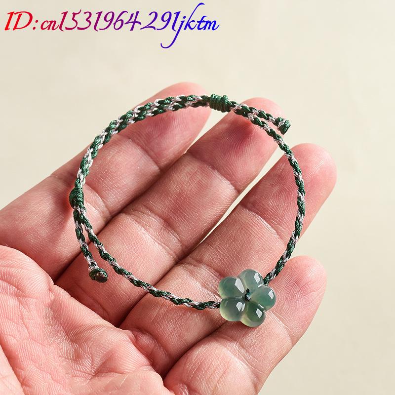 หยกพม่าสร้อยข้อมือหยกธรรมชาติเ - Vintage Women Fashion บทวิจารณ์และราคา