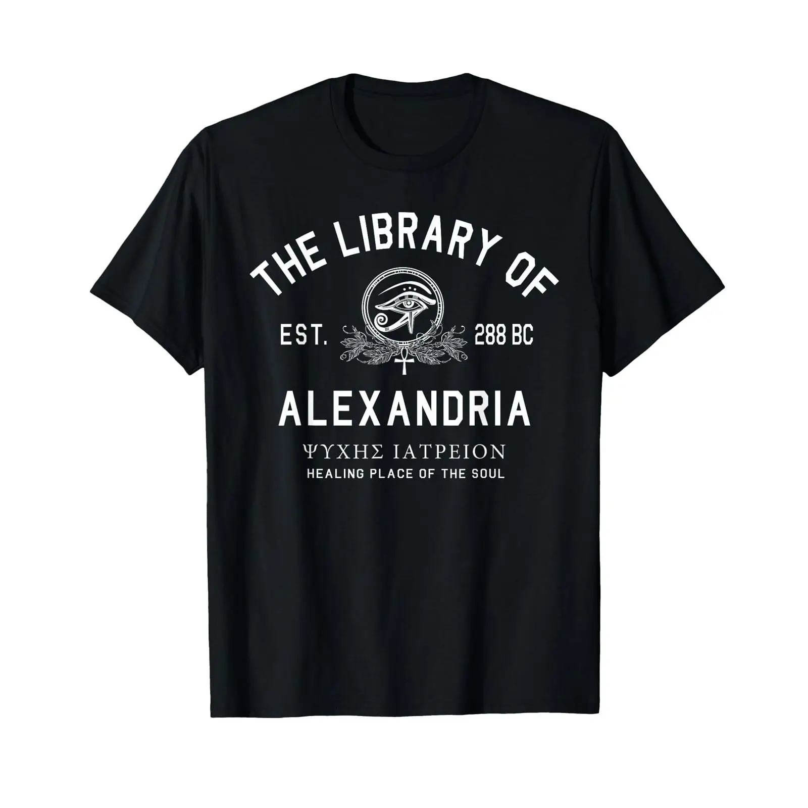 เสื้อยืดลายห้องสมุดอเล็กซานด์เ - Vintage Fashion Library บทวิจารณ์และราคา