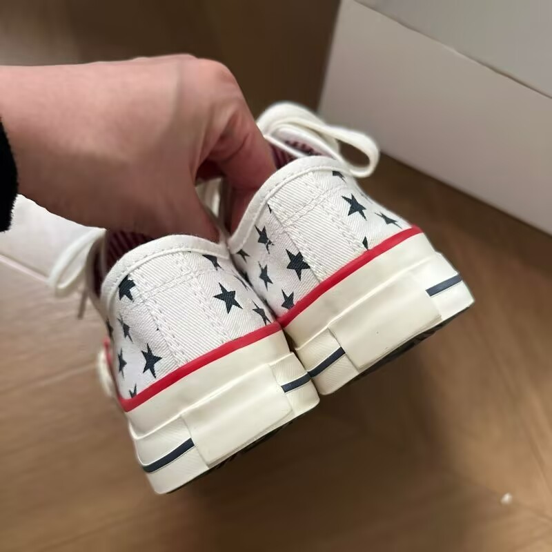 รองเท้าผ้าใบลำลองทรงเตี้ย พื้น - Vans Shoes Old Skool บทวิจารณ์และราคา